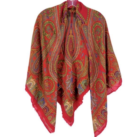 Smithsonian Institution Extra Large Fine Wool Square Scarf - Picture 11 of 11